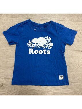 Roots Blue Kids T Shirt‎